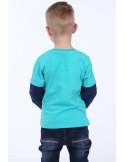 Boy\'s blouse with a nautical football motif NDZ9092 - Online store - Boutique